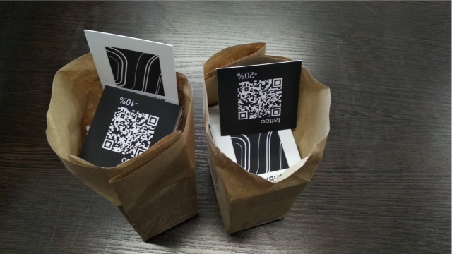 Оригінальні QR візитівки
